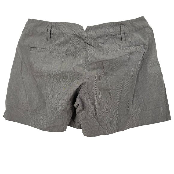 The Limited Drew Fit Womens Brown Cotton Blend Button Shorts, Size 6 - Picture 2 of 9